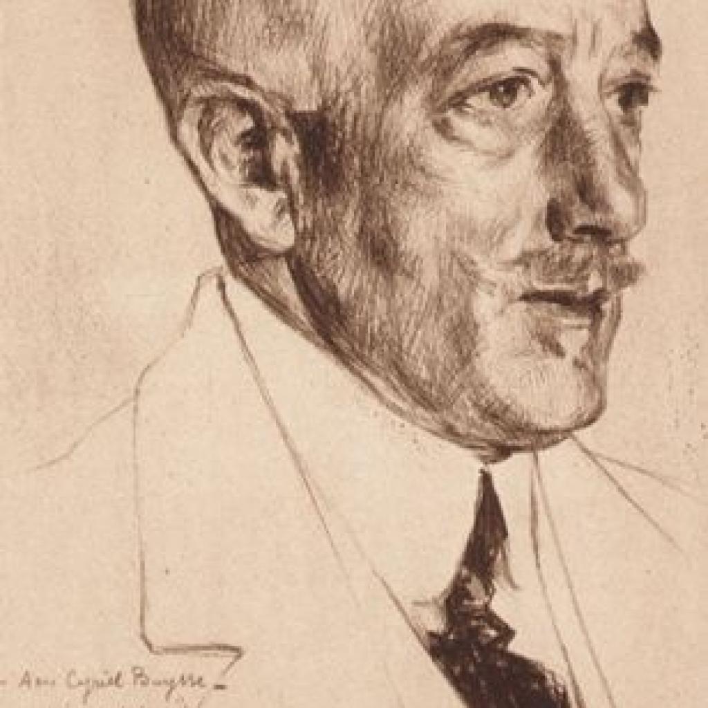 Portret van Cyriel Buysse (1859-1932), 1915 gedateerd