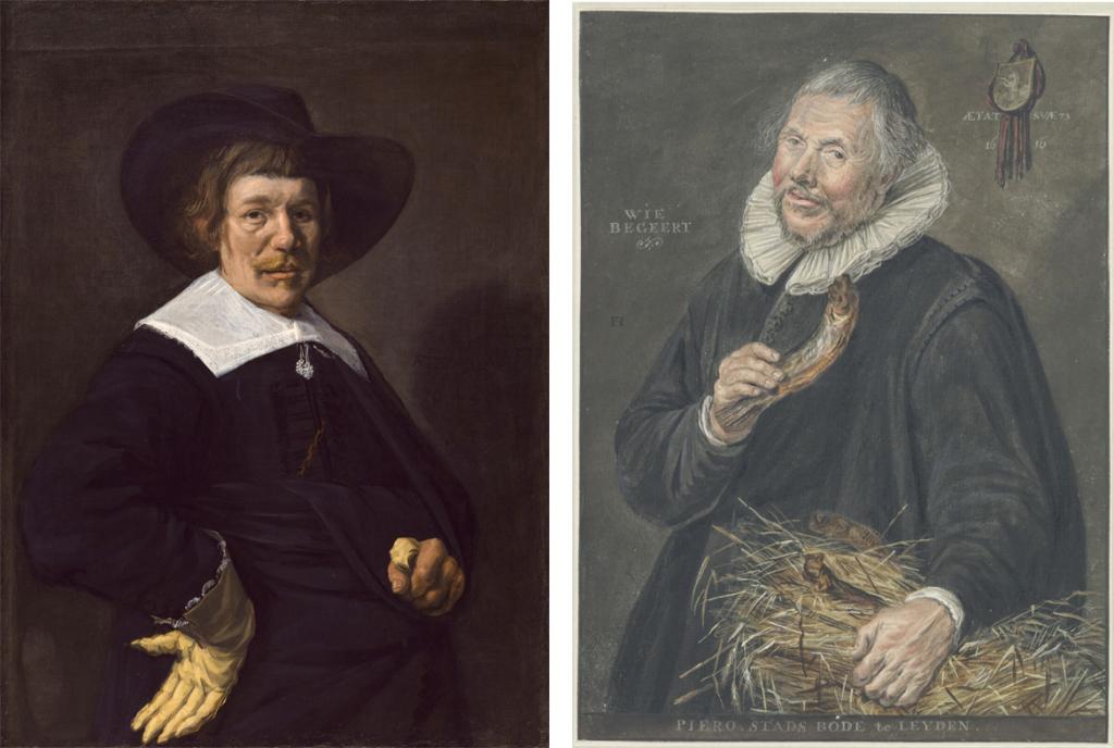 Portret van een man & Portret van Pieter Cornelisz. van der Morsch