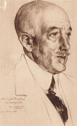 Portret van Cyriel Buysse (1859-1932), 1915 gedateerd