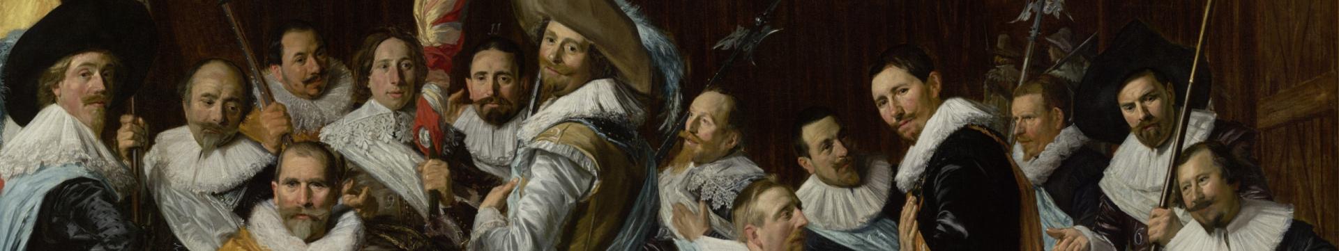 Uitsnede van een schilderij van Frans Hals